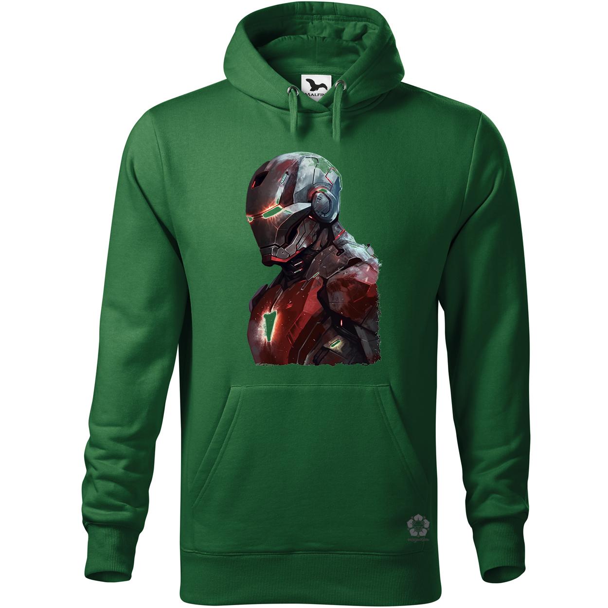 Vasember páncél fanart egyedi  pulóver 