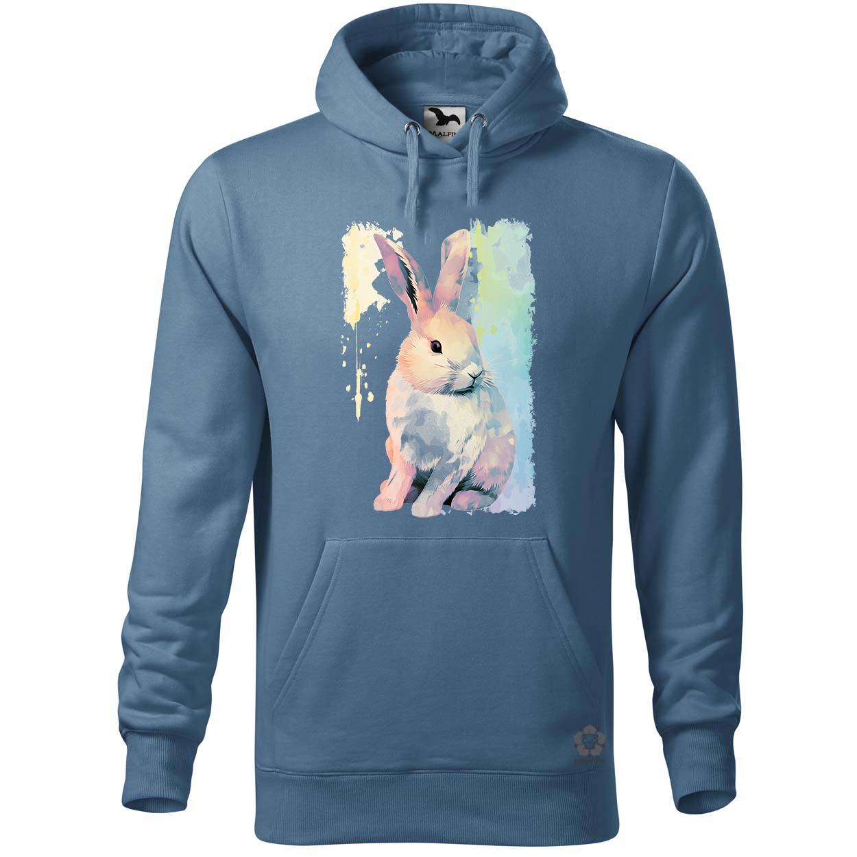 Vízfesték nyuszi v3 egyedi  pulóver 