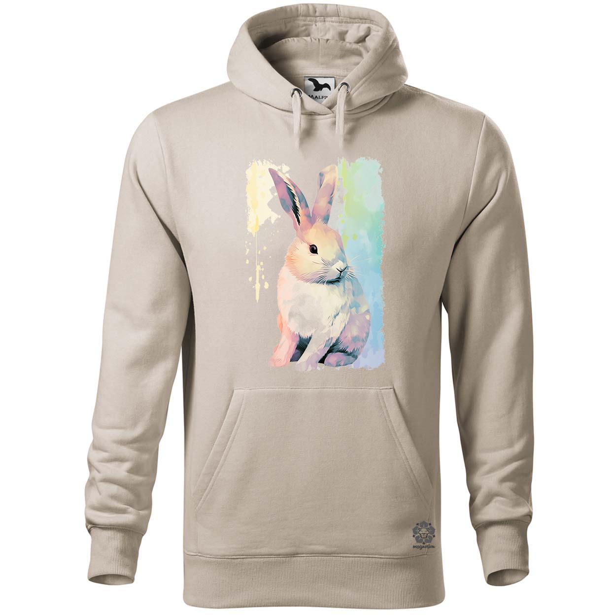 Vízfesték nyuszi v3 egyedi  pulóver 