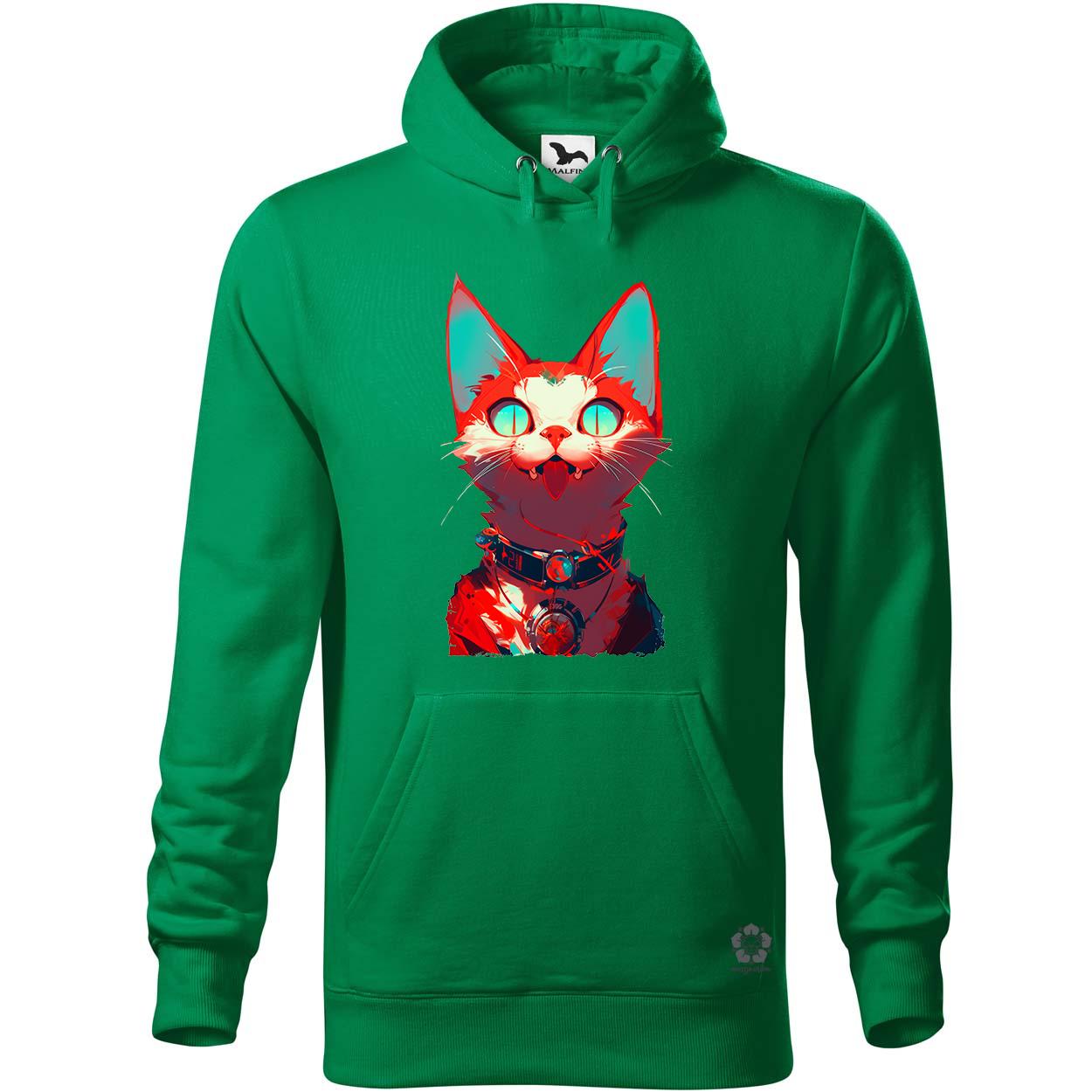 Vérvörös anime macska egyedi  pulóver 