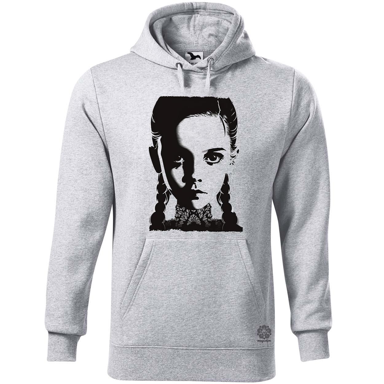 Wednesday Addams sziluett v2 egyedi  pulóver 