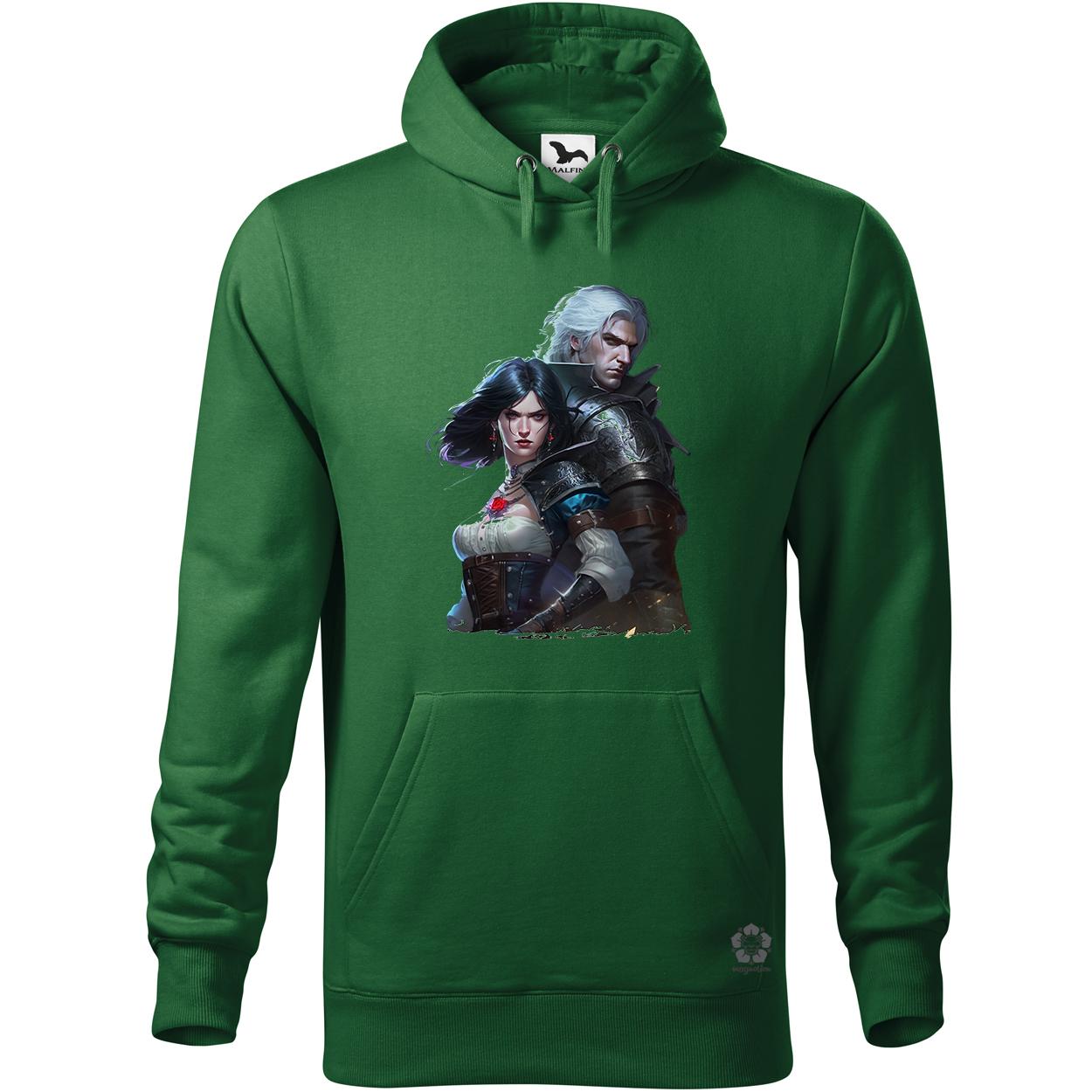 Yennefer és Geralt v1 egyedi  pulóver 