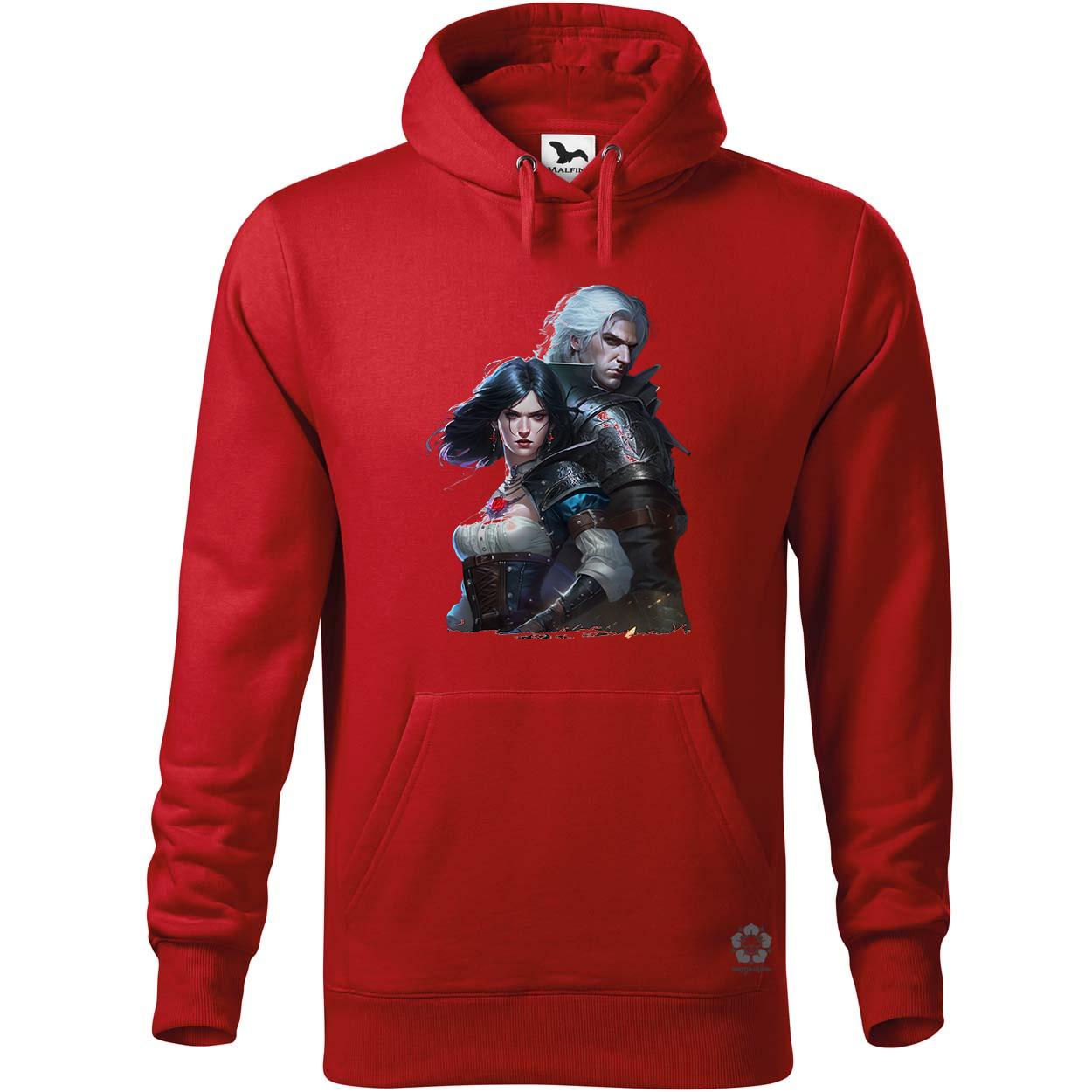Yennefer és Geralt v1 egyedi  pulóver 