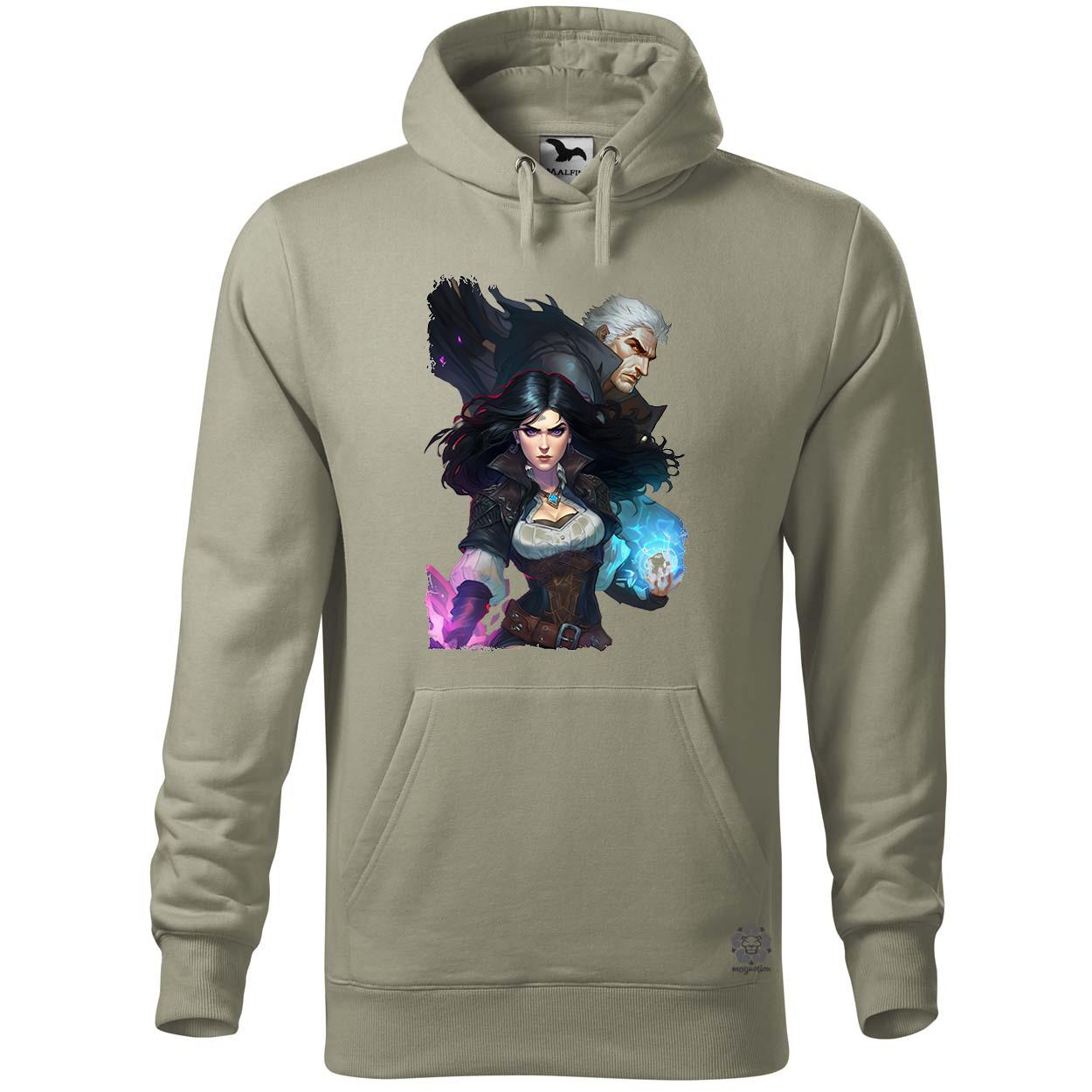Yennefer és Geralt v3 egyedi  pulóver 