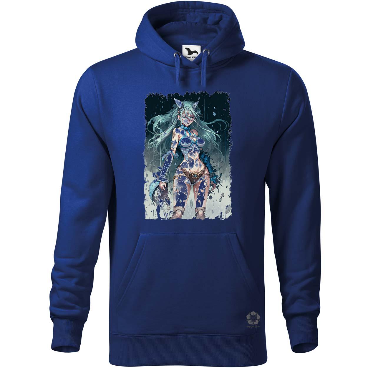 Zöld hajú anime lány egyedi  pulóver 