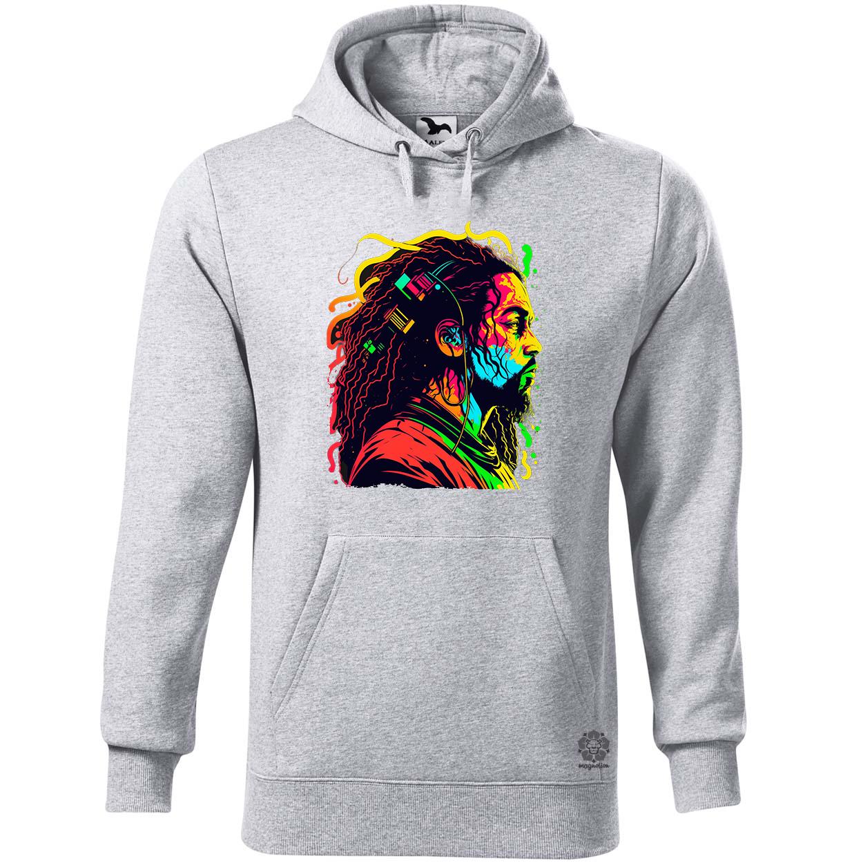 Bob Marley portré v1 egyedi  pulóver 