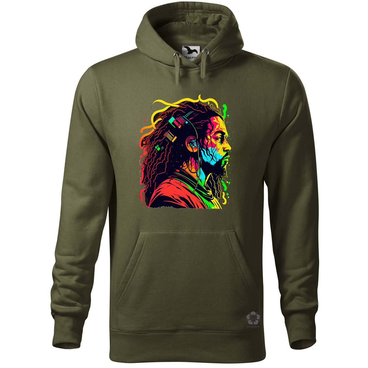 Bob Marley portré v1 egyedi  pulóver 