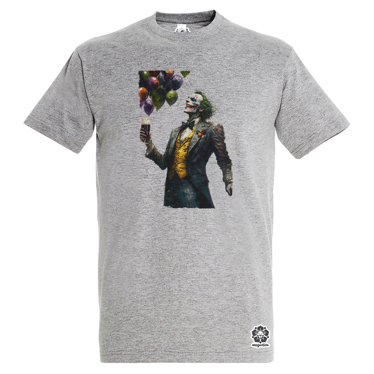 Szuperhős party Joker v2 egyedi póló 