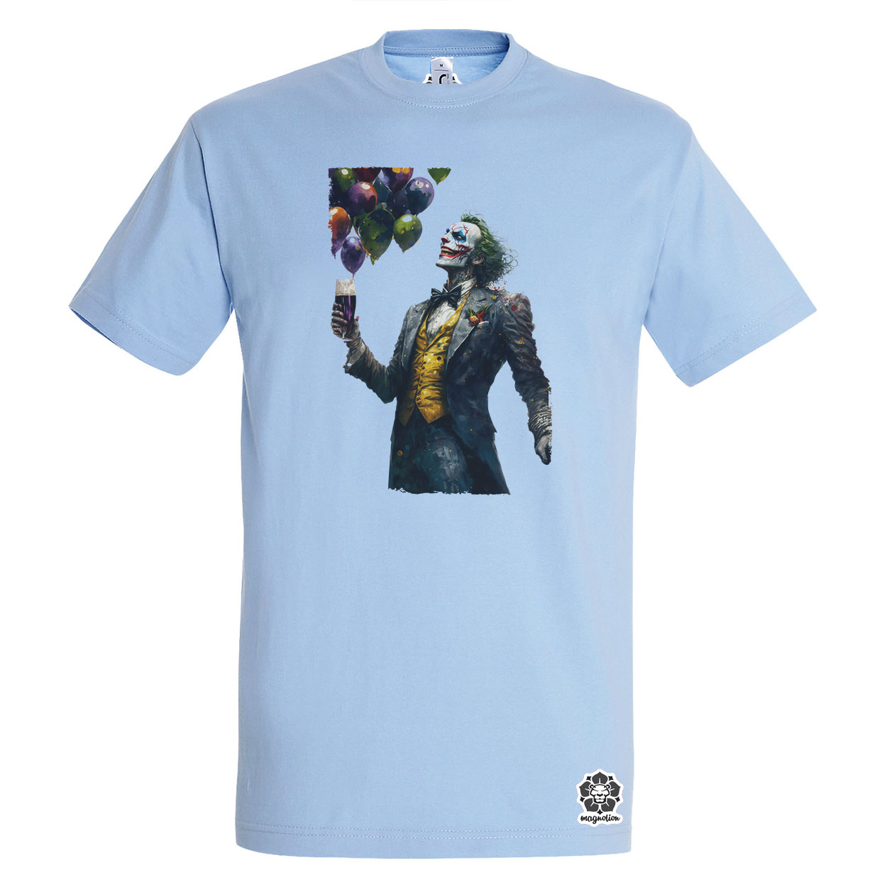 Szuperhős party Joker v2 egyedi póló 