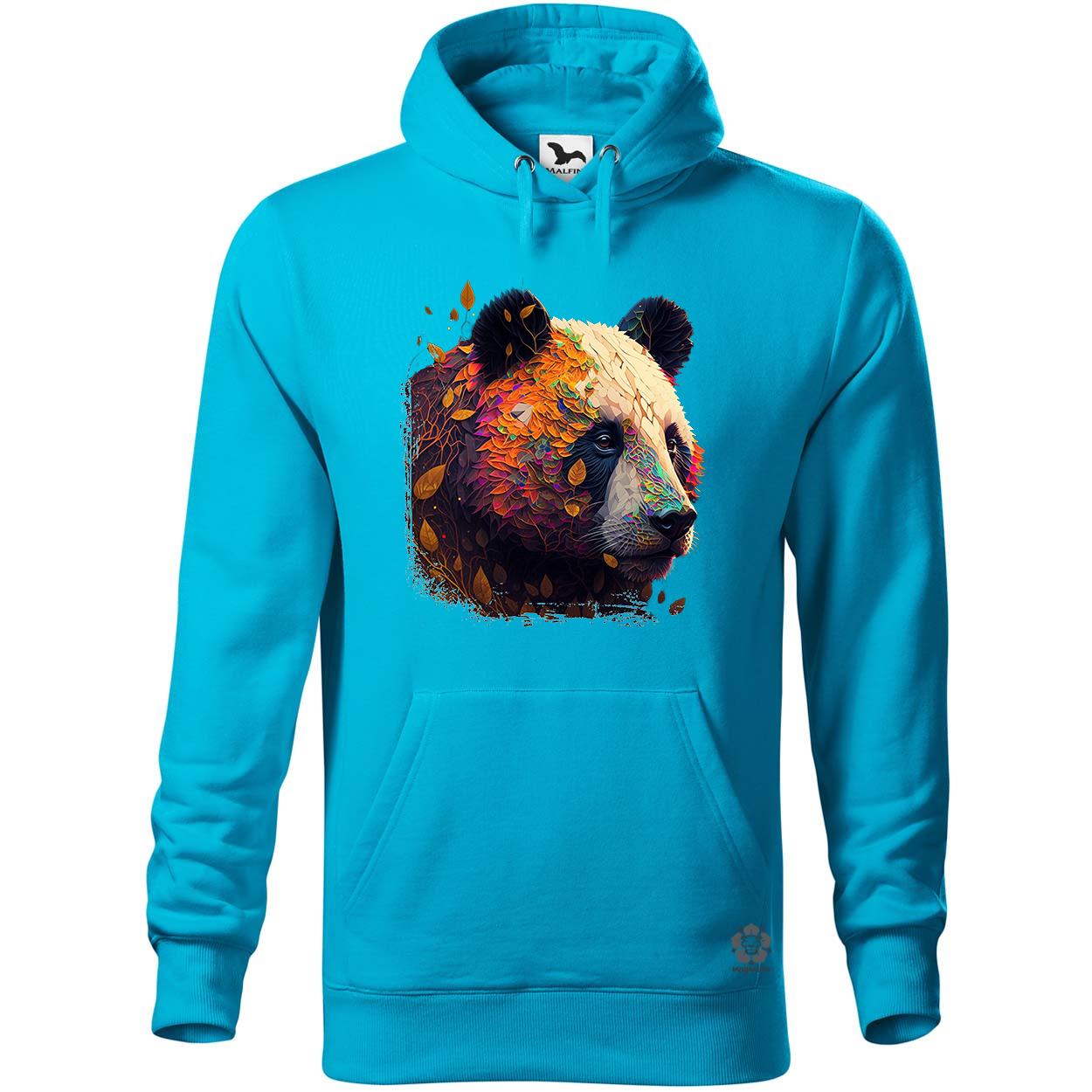 Absztrakt panda portré v1 egyedi  pulóver 