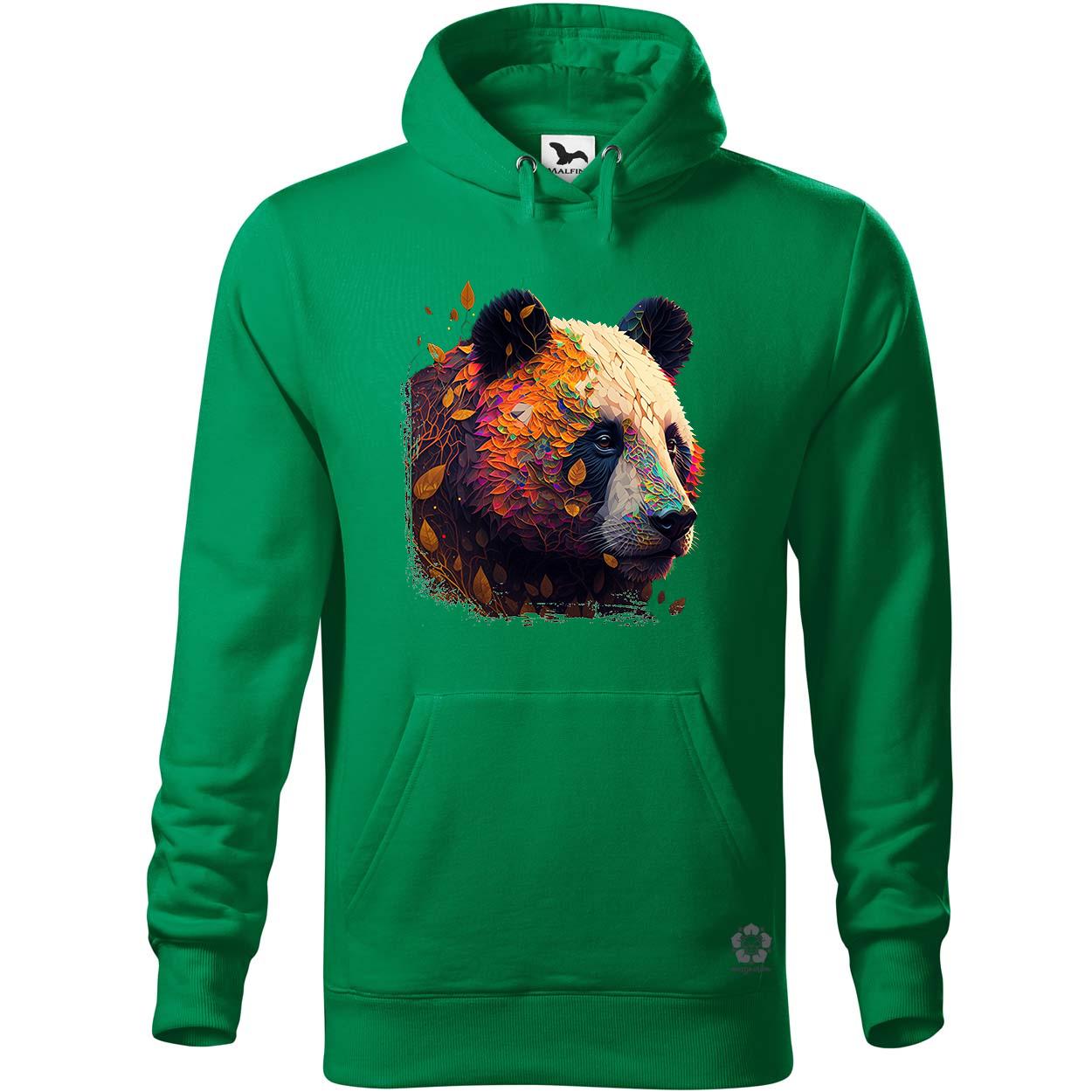 Absztrakt panda portré v1 egyedi  pulóver 