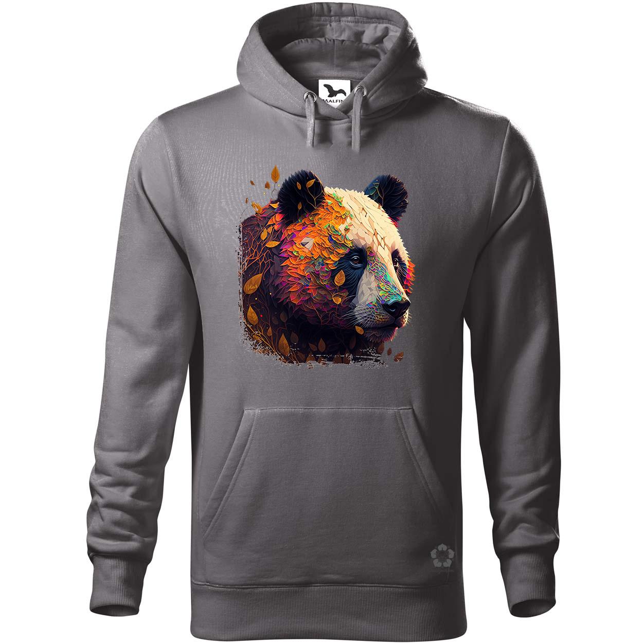 Absztrakt panda portré v1 egyedi  pulóver 