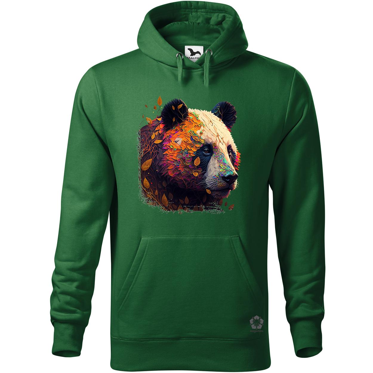 Absztrakt panda portré v1 egyedi  pulóver 