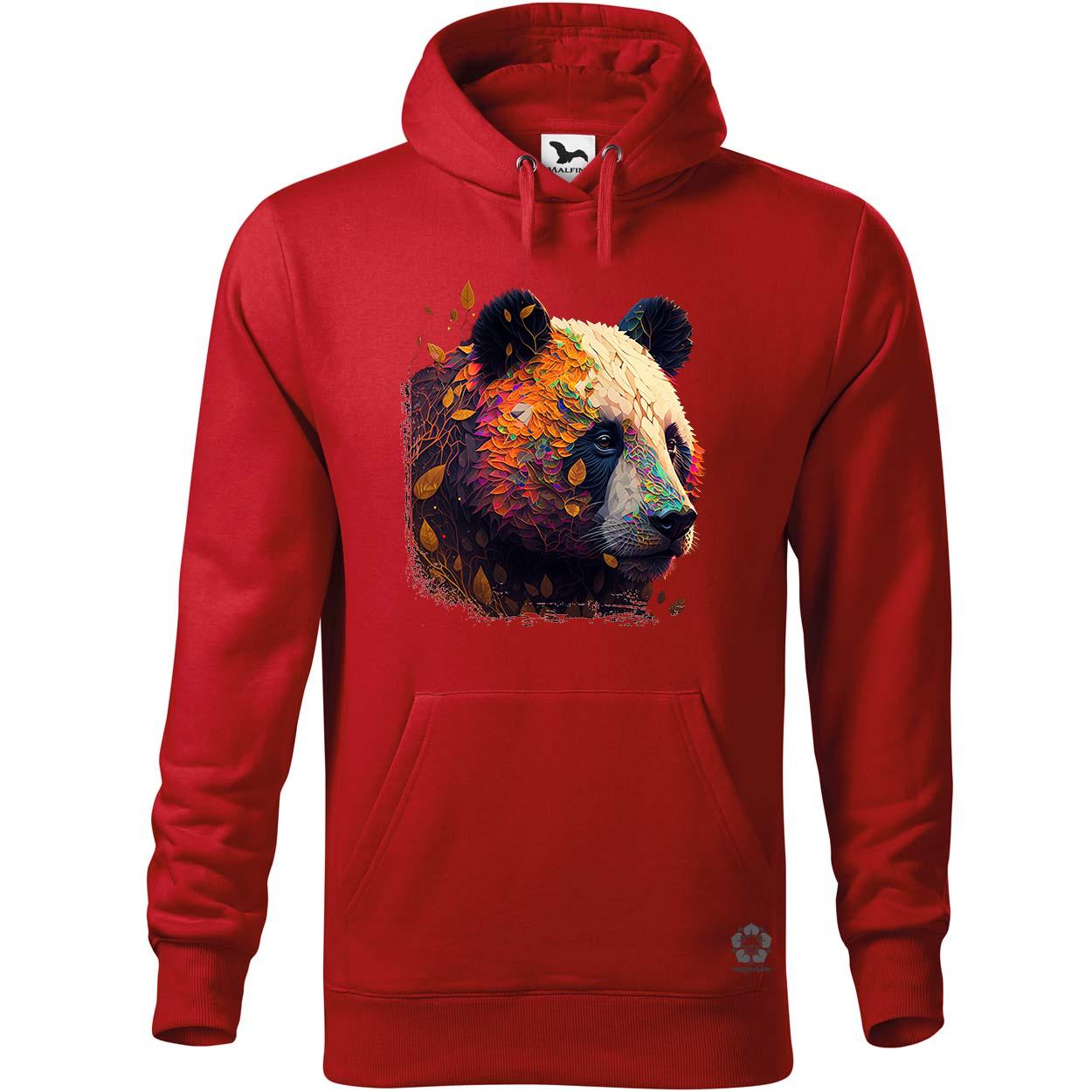 Absztrakt panda portré v1 egyedi  pulóver 