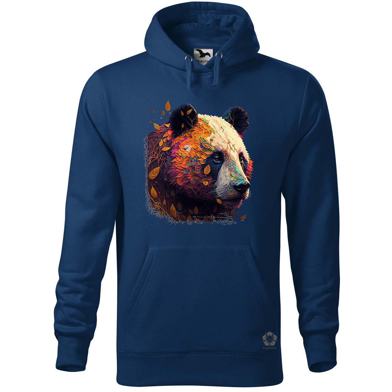 Absztrakt panda portré v1 egyedi  pulóver 