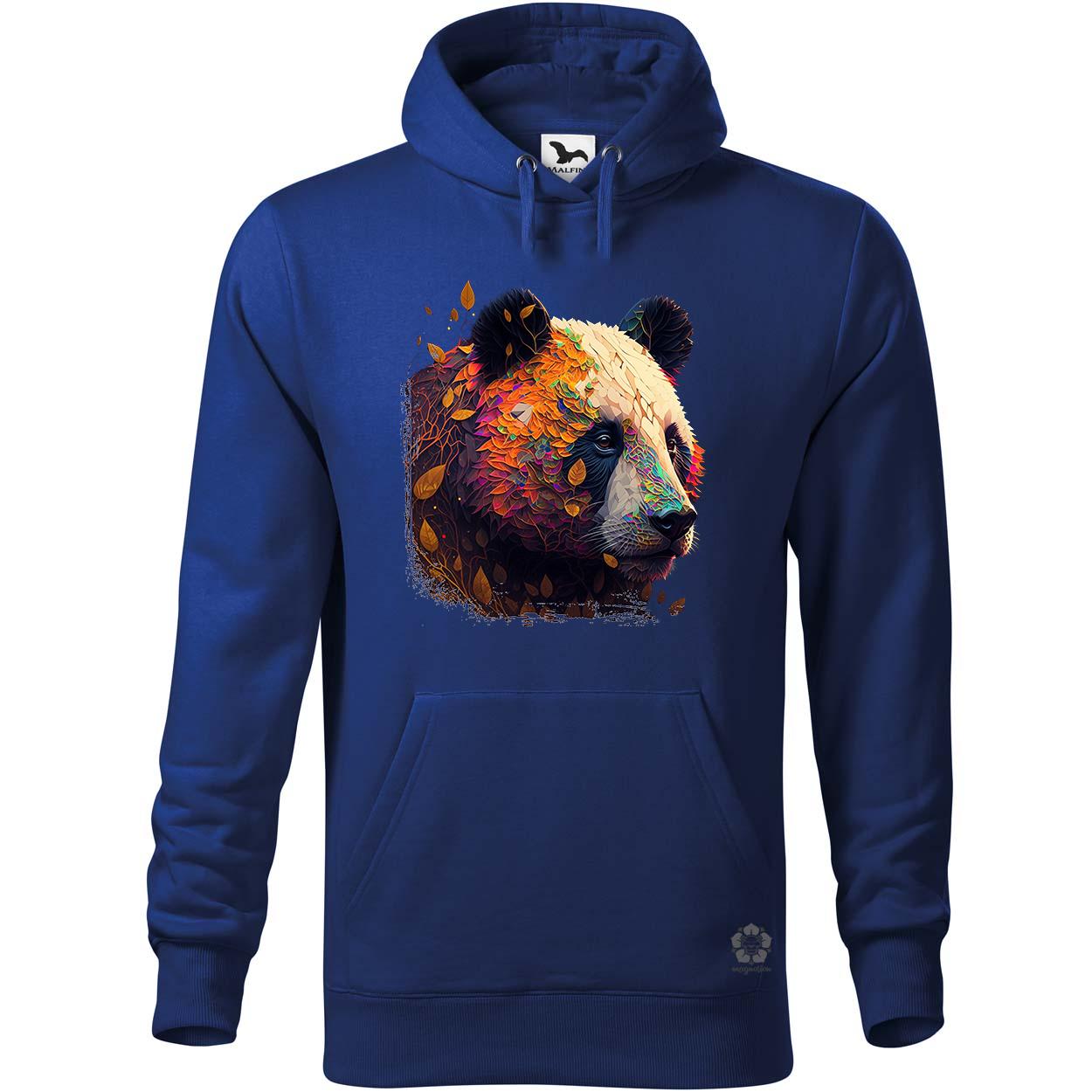 Absztrakt panda portré v1 egyedi  pulóver 