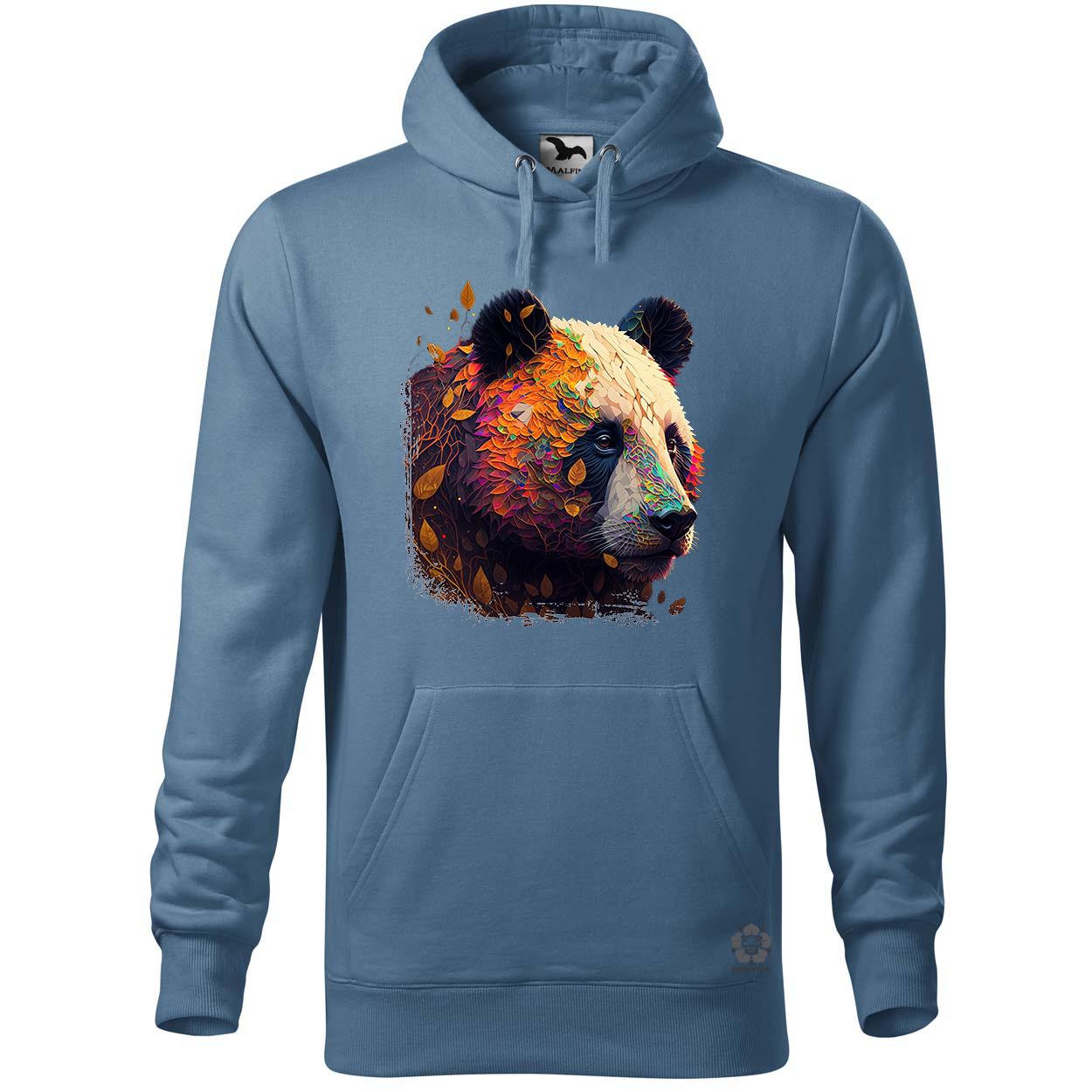 Absztrakt panda portré v1 egyedi  pulóver 