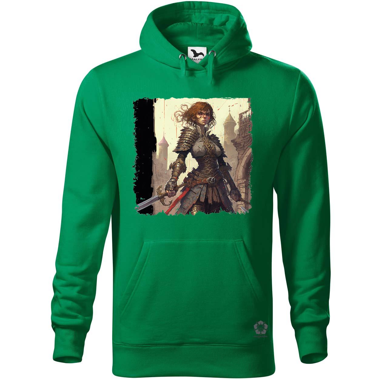 Anime harcos nő karddal v2 egyedi  pulóver 