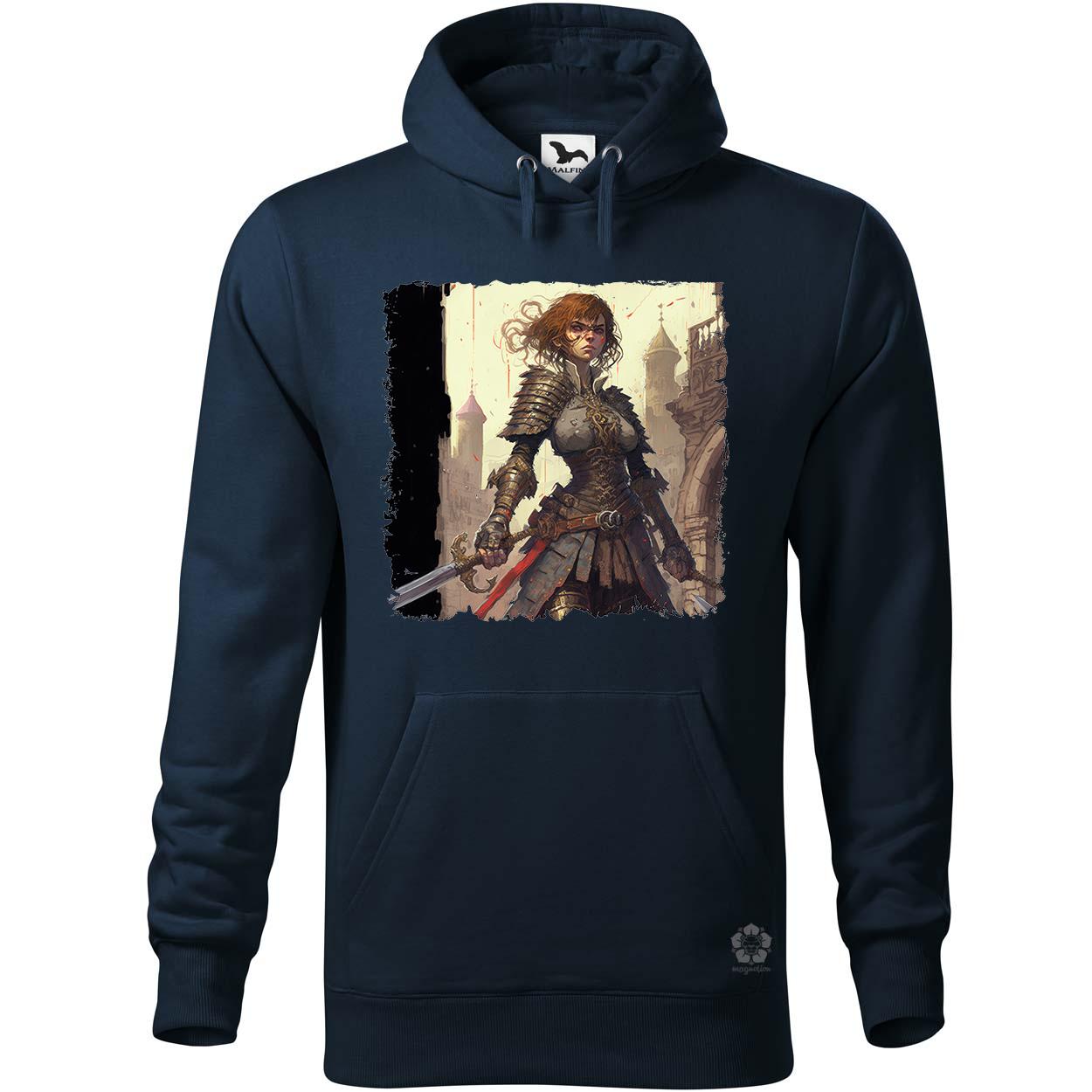 Anime harcos nő karddal v2 egyedi  pulóver 