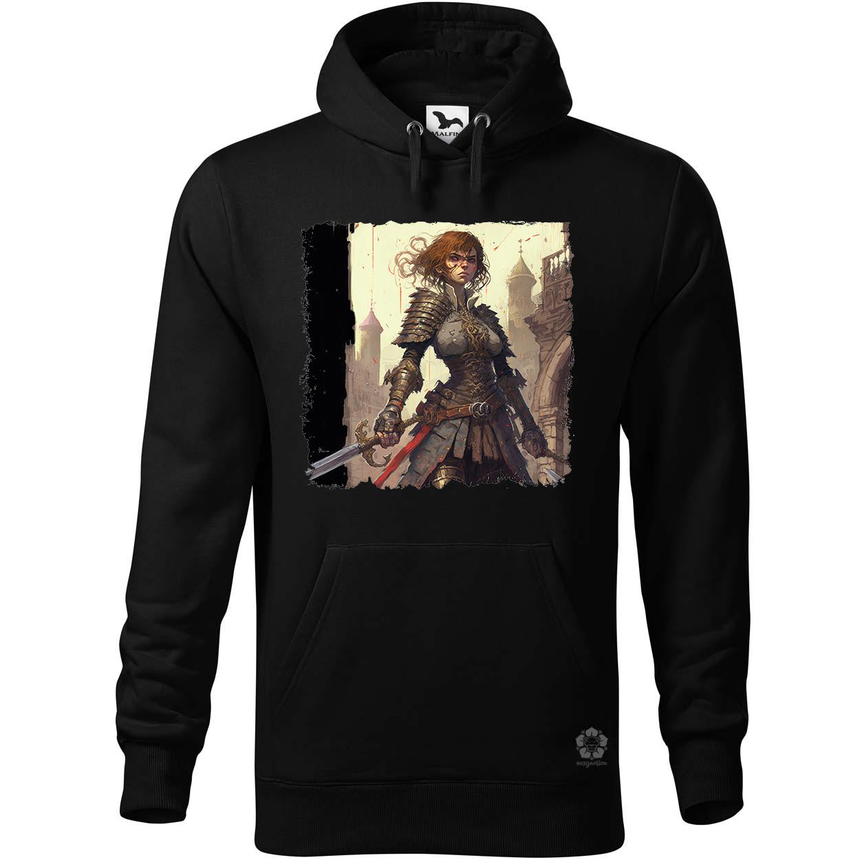 Anime harcos nő karddal v2 egyedi  pulóver 