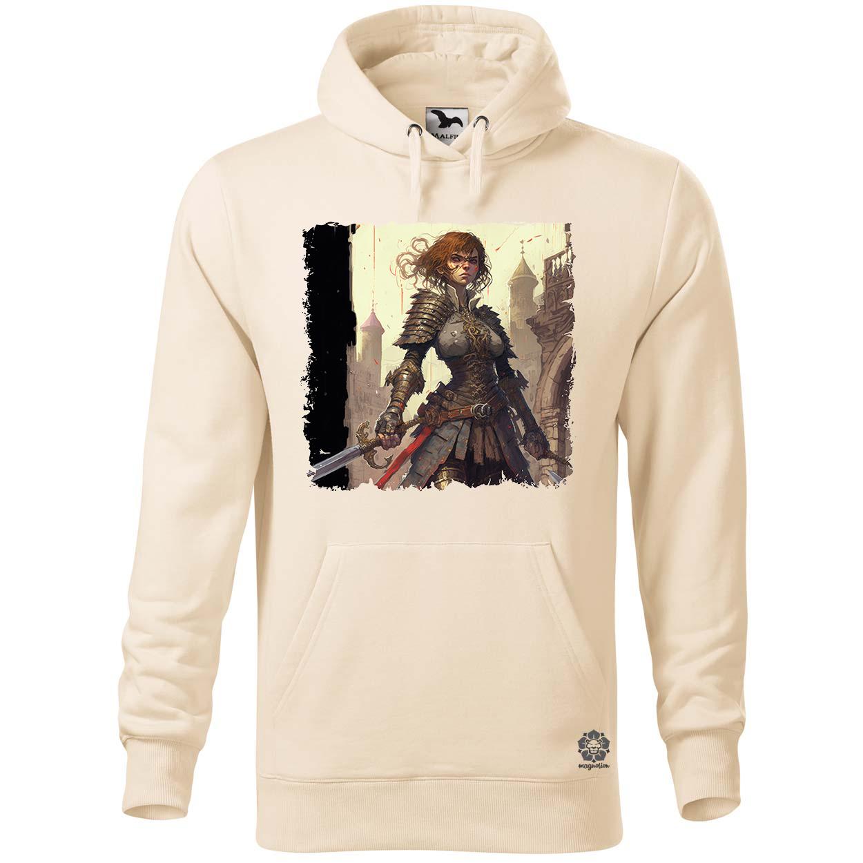 Anime harcos nő karddal v2 egyedi  pulóver 