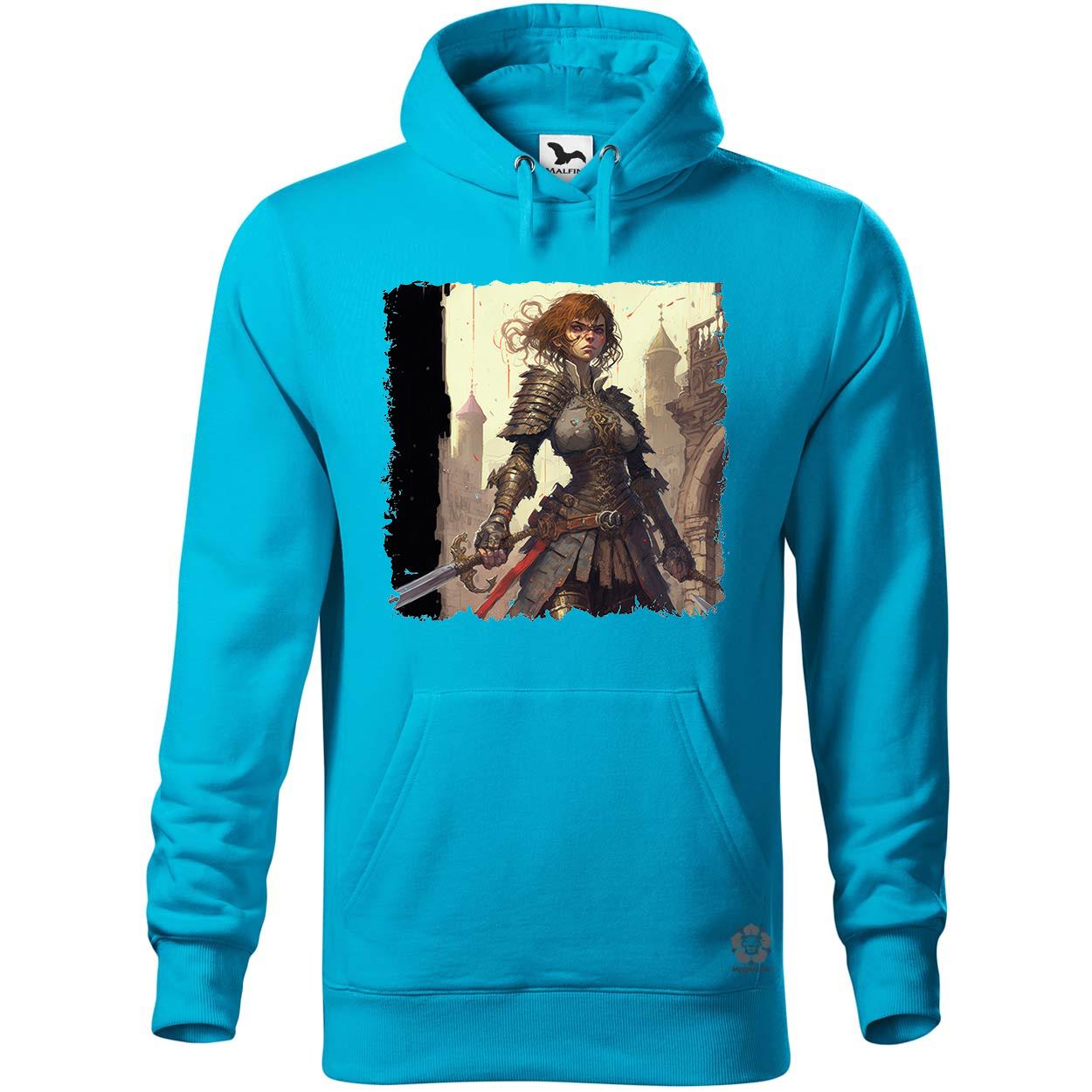 Anime harcos nő karddal v2 egyedi  pulóver 