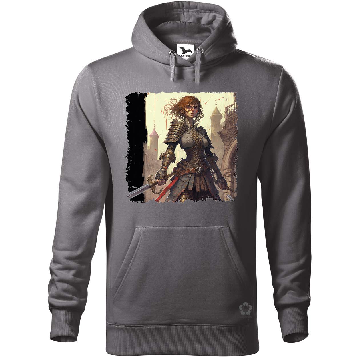 Anime harcos nő karddal v2 egyedi  pulóver 