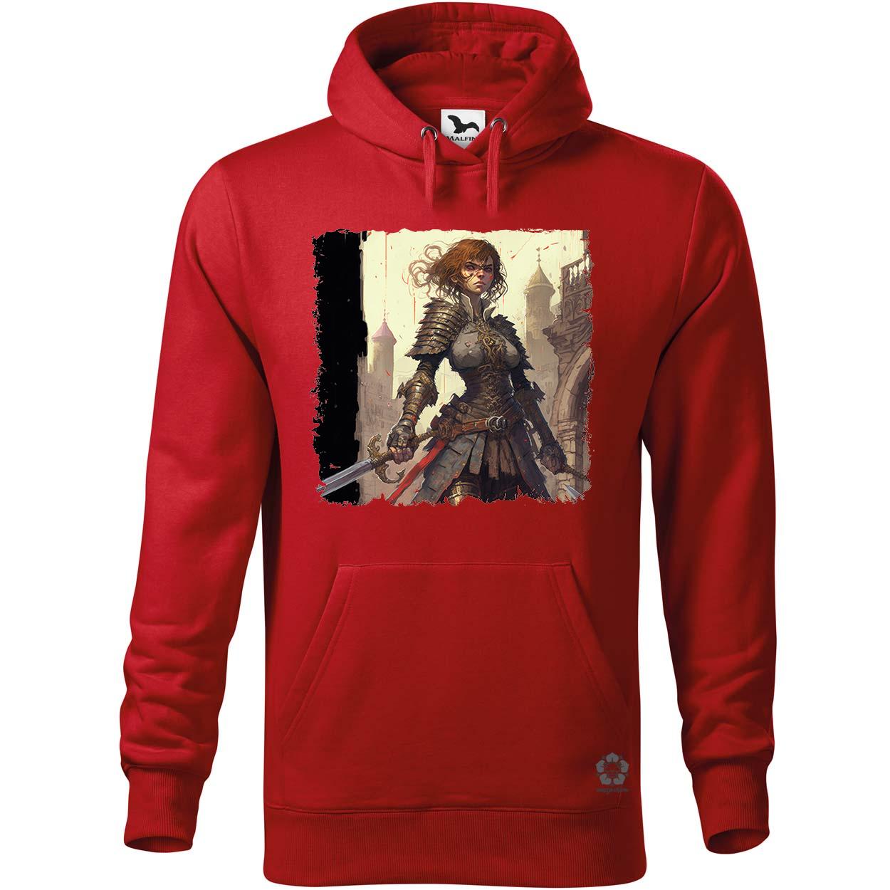 Anime harcos nő karddal v2 egyedi  pulóver 