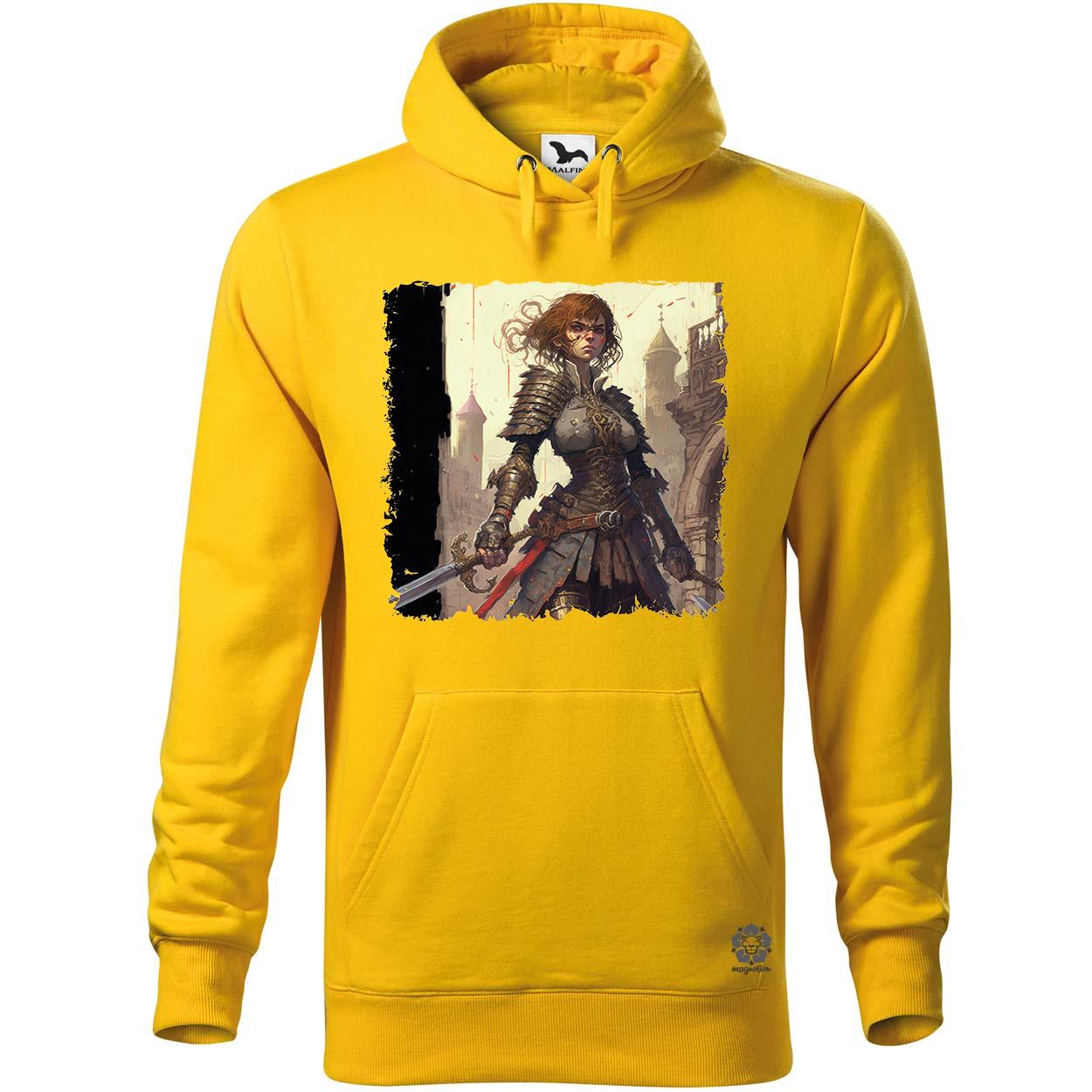 Anime harcos nő karddal v2 egyedi  pulóver 