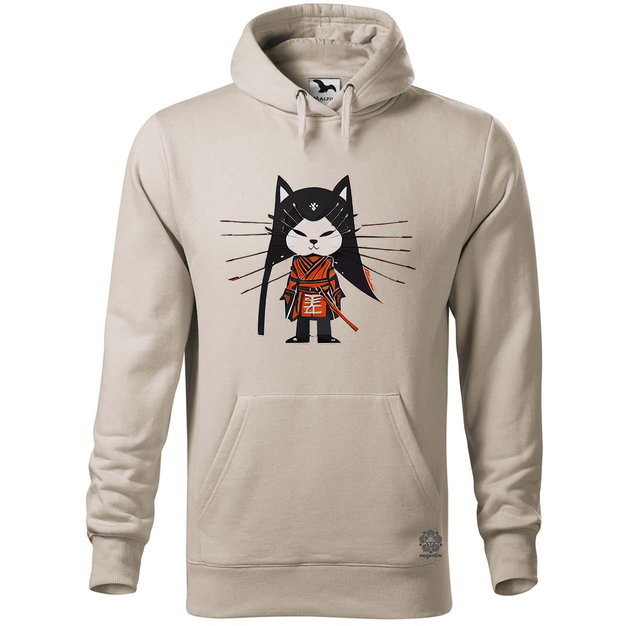 Aranyos Szamuráj kiscica v2 egyedi  pulóver 