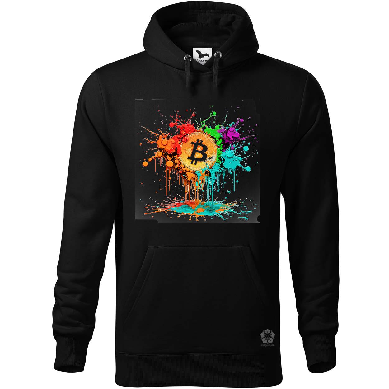 Bitcoin loccsanás egyedi  pulóver 