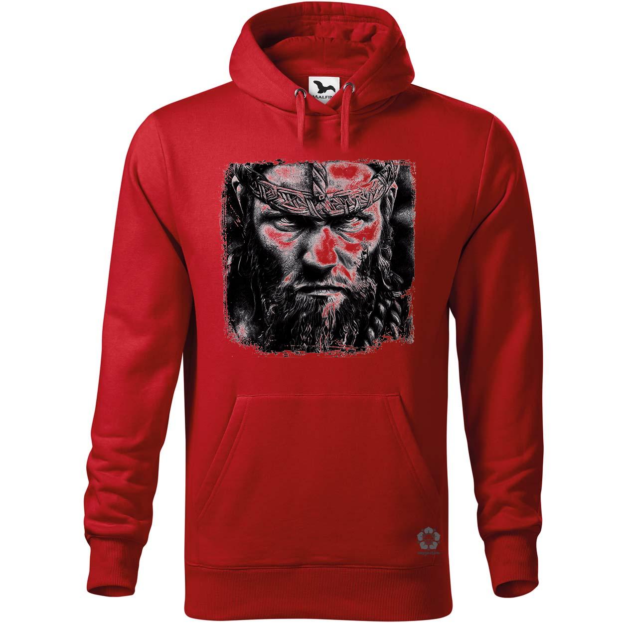 Fekete-fehér Berserker rajz egyedi  pulóver 