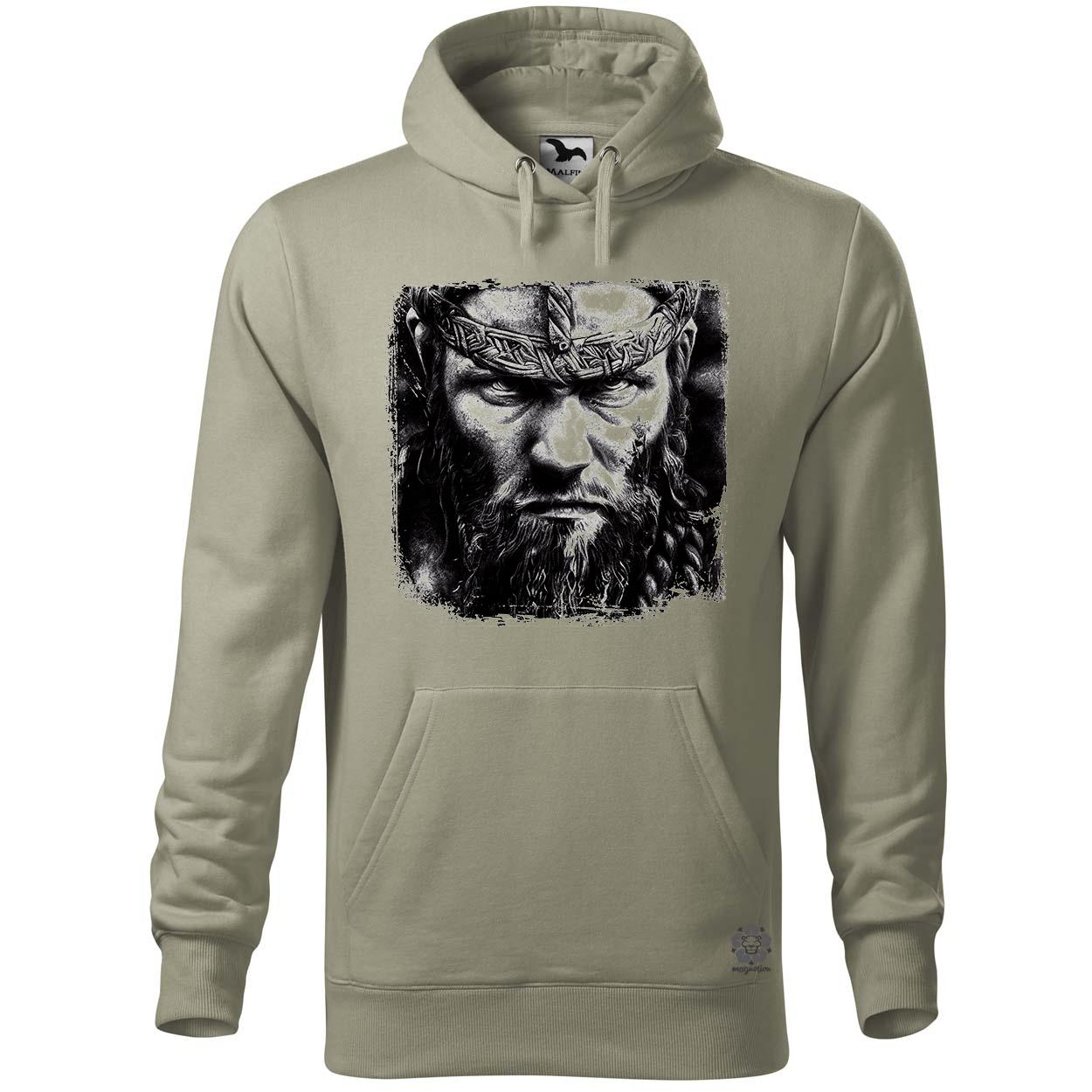 Fekete-fehér Berserker rajz egyedi  pulóver 