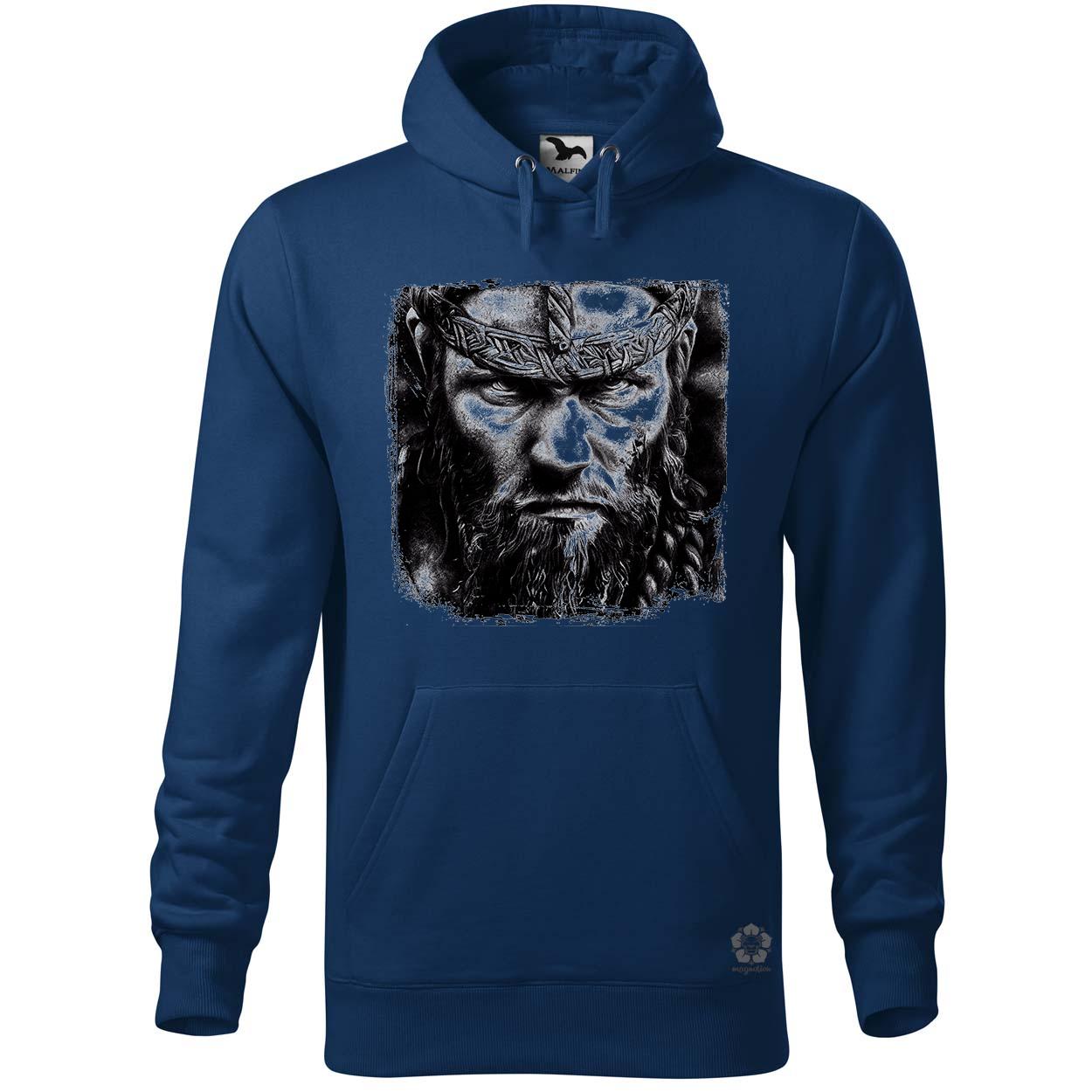 Fekete-fehér Berserker rajz egyedi  pulóver 