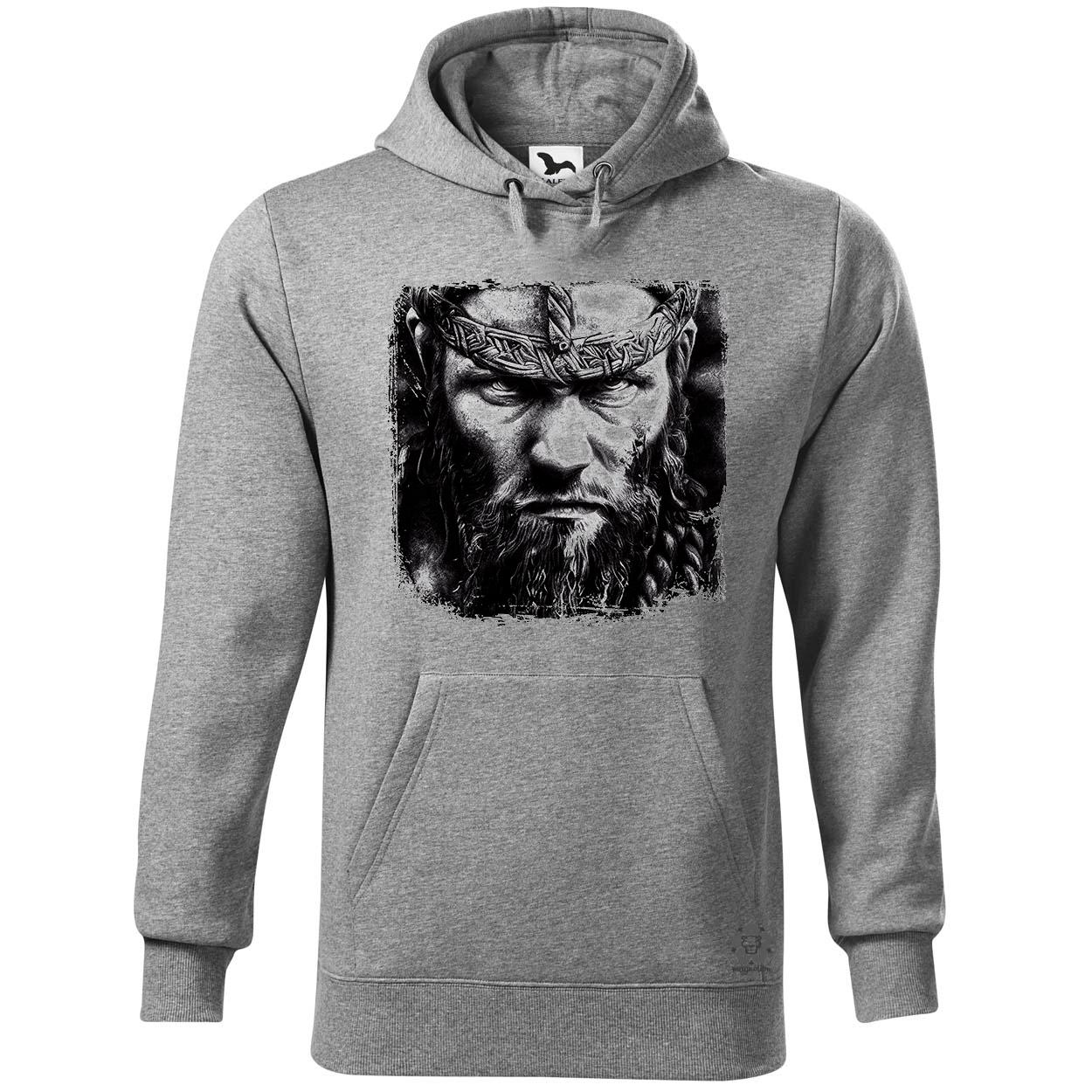 Fekete-fehér Berserker rajz egyedi  pulóver 