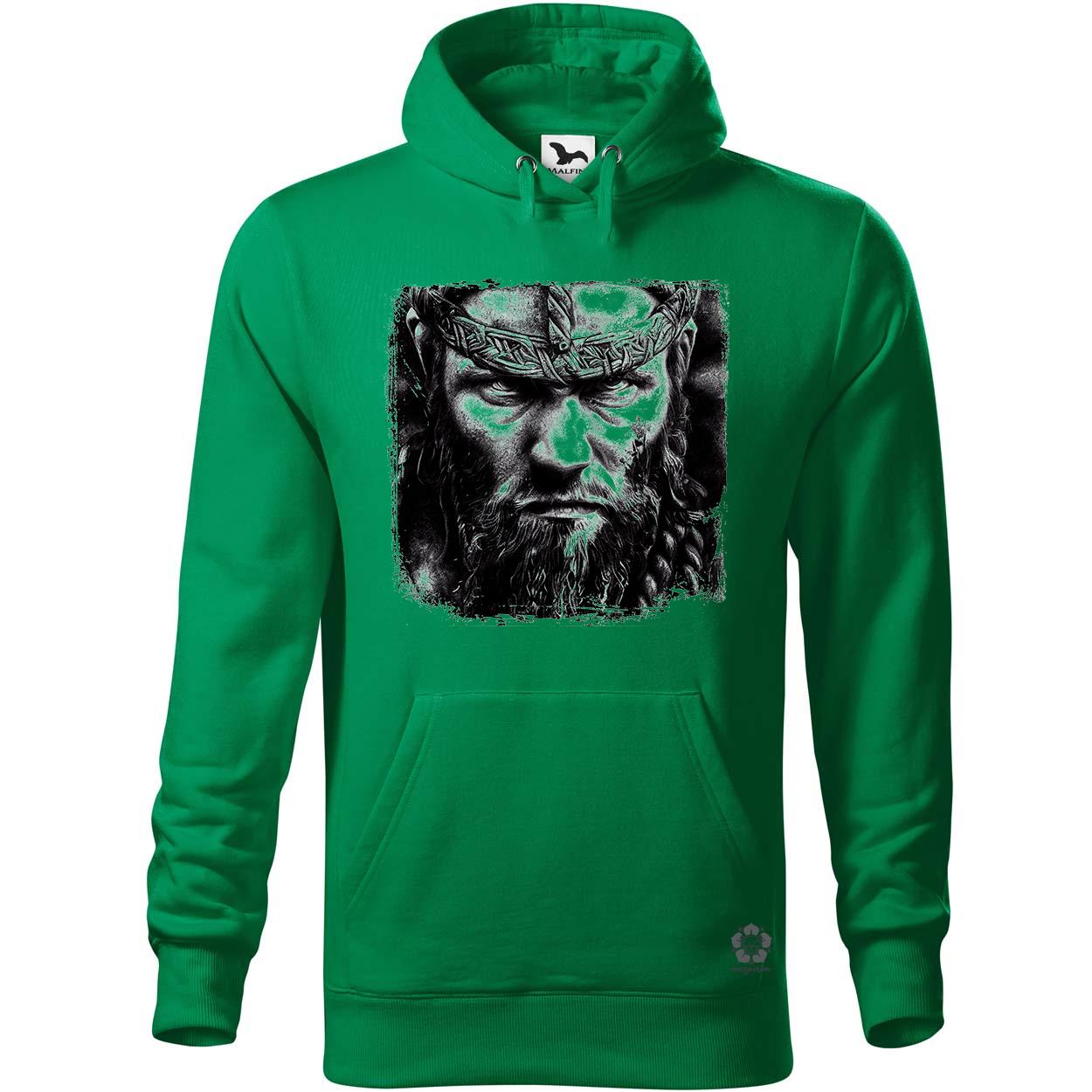 Fekete-fehér Berserker rajz egyedi  pulóver 