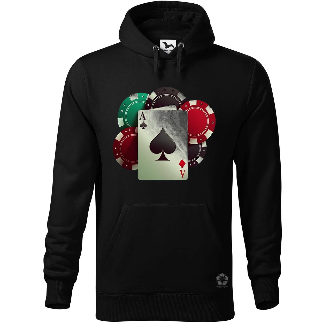 Casino póker egyedi  pulóver 