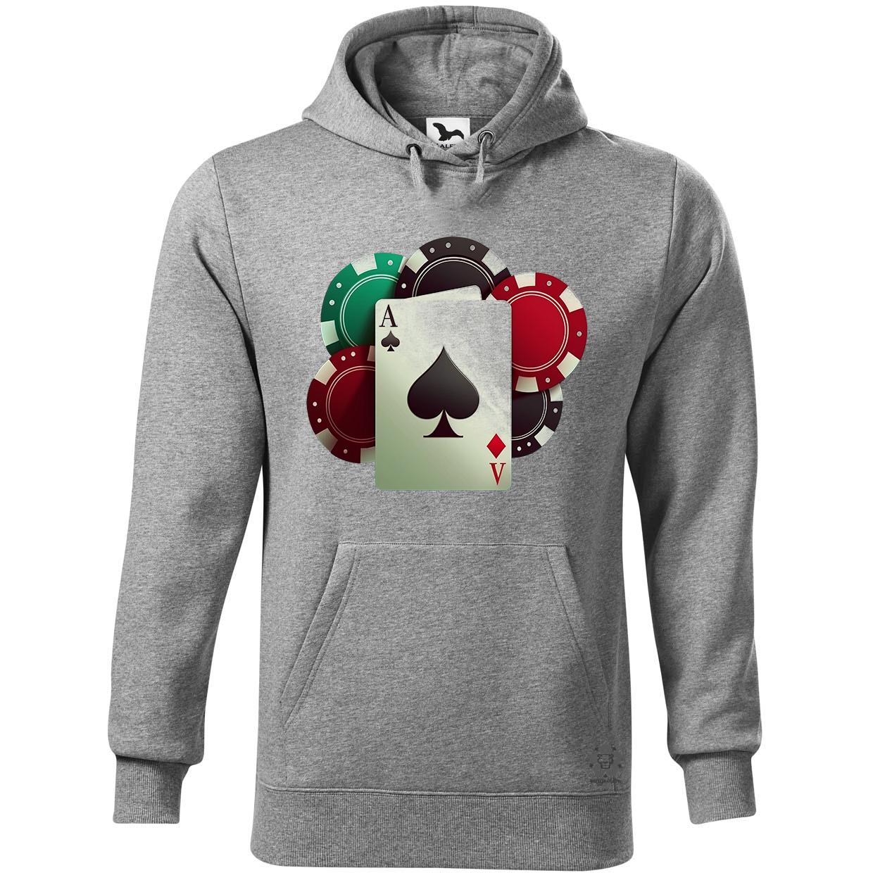 Casino póker egyedi  pulóver 