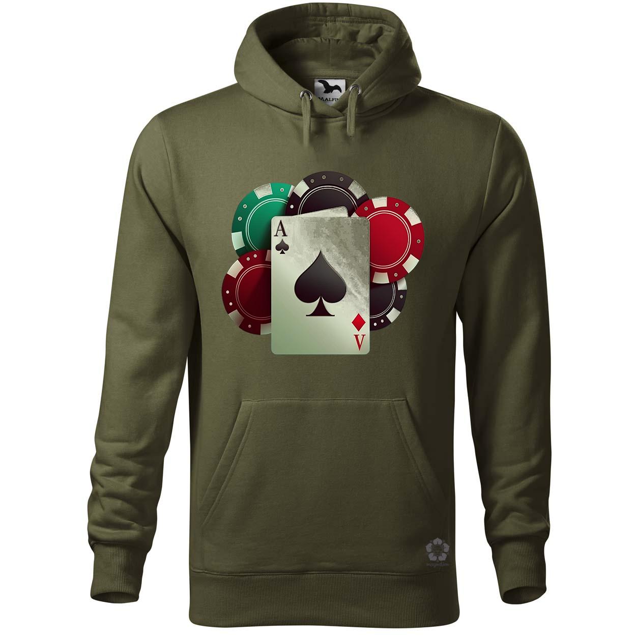 Casino póker egyedi  pulóver 