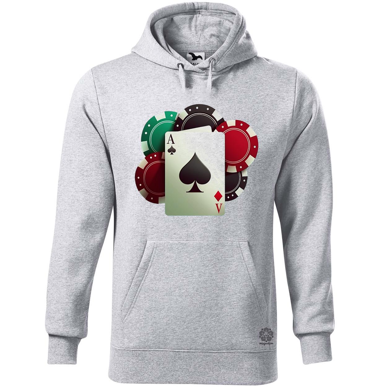 Casino póker egyedi  pulóver 