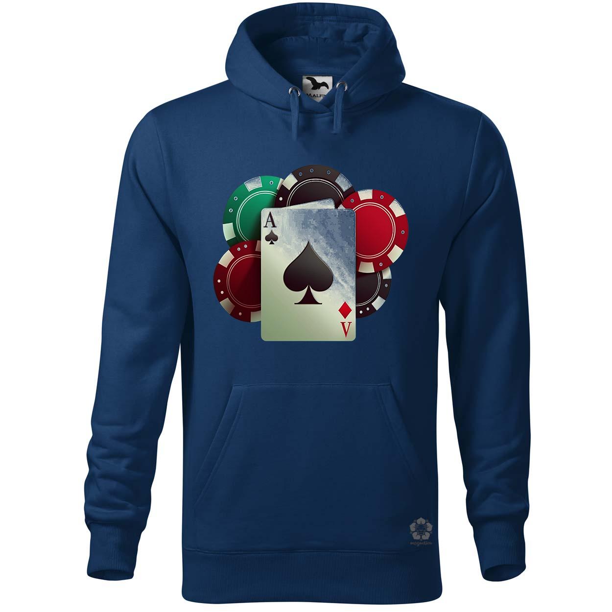 Casino póker egyedi  pulóver 