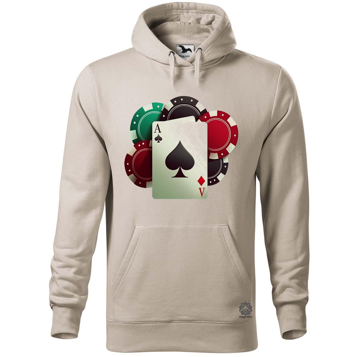 Casino póker egyedi  pulóver 