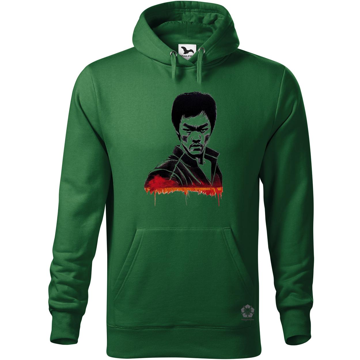 Karaktertanulmány fekete-fehér Bruce Lee egyedi  pulóver 