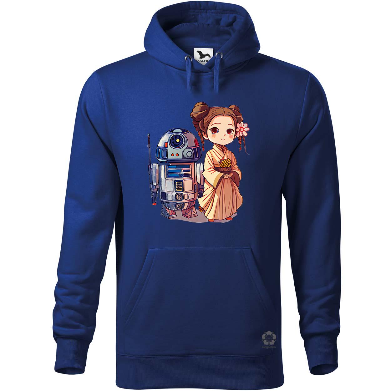 Chibi Leia és R2-D2 v1 egyedi  pulóver 