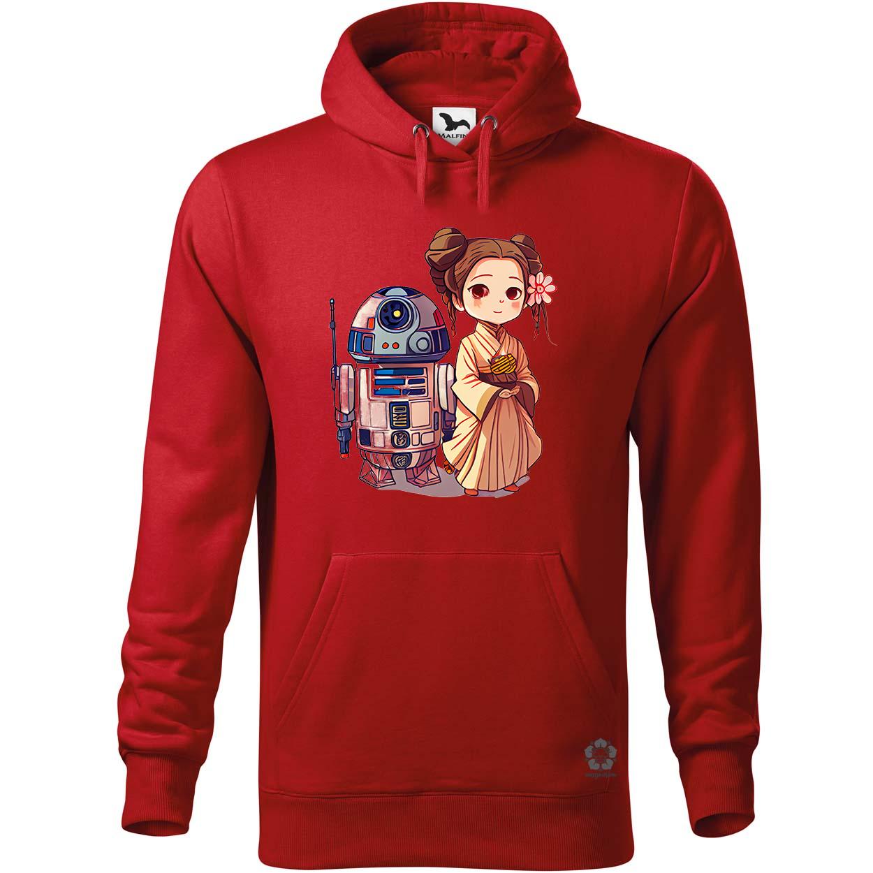 Chibi Leia és R2-D2 v1 egyedi  pulóver 