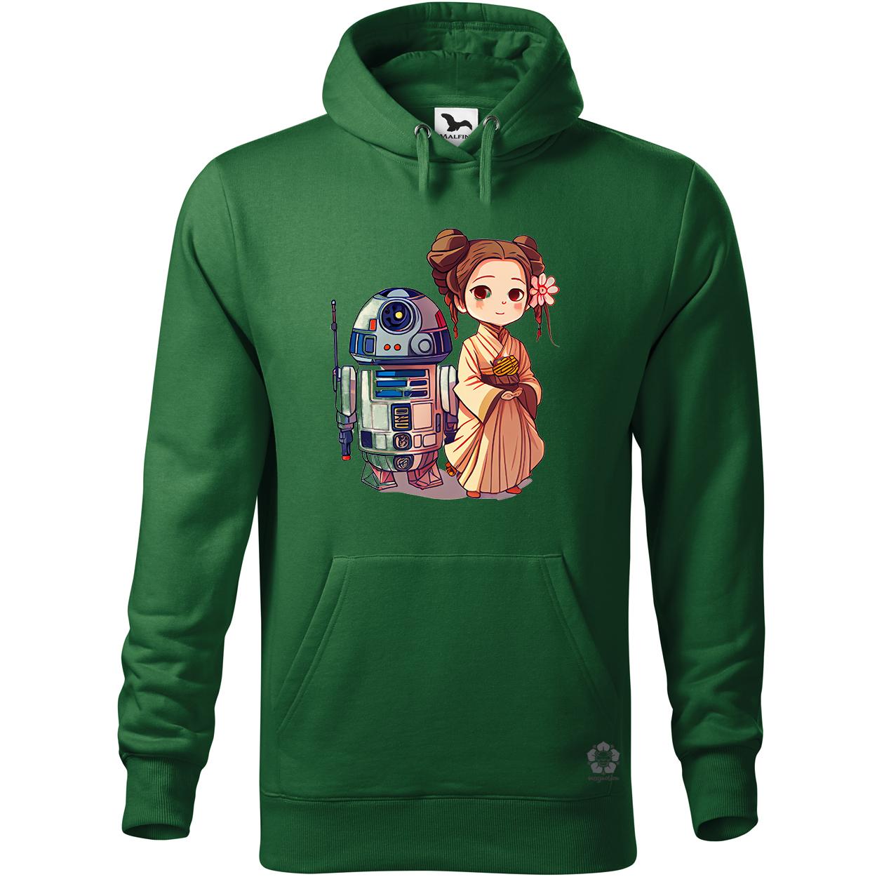 Chibi Leia és R2-D2 v1 egyedi  pulóver 