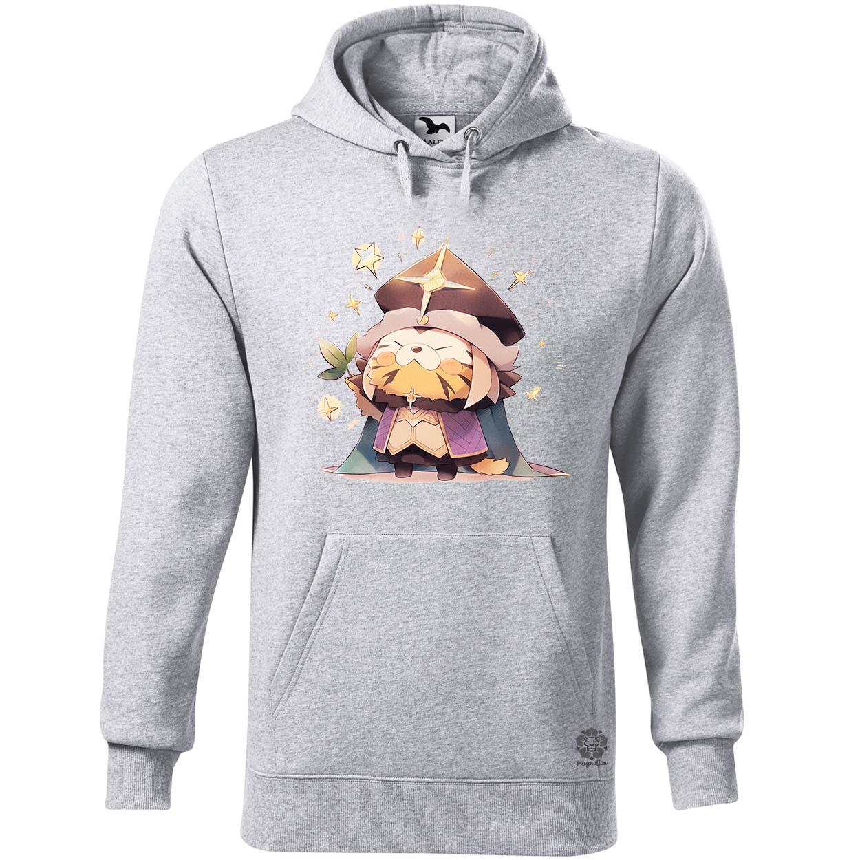 Chibi oroszlán varázsló v2 egyedi  pulóver 