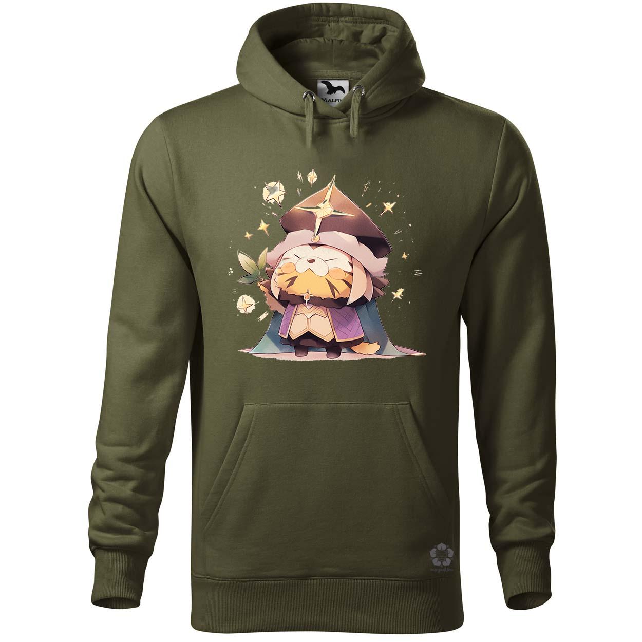 Chibi oroszlán varázsló v2 egyedi  pulóver 