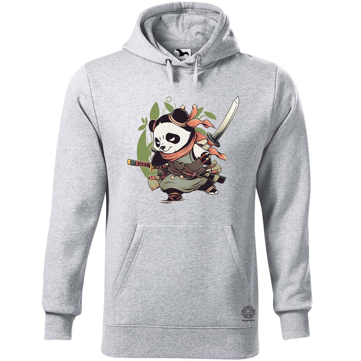 Chibi panda szamuráj v8 egyedi  pulóver 
