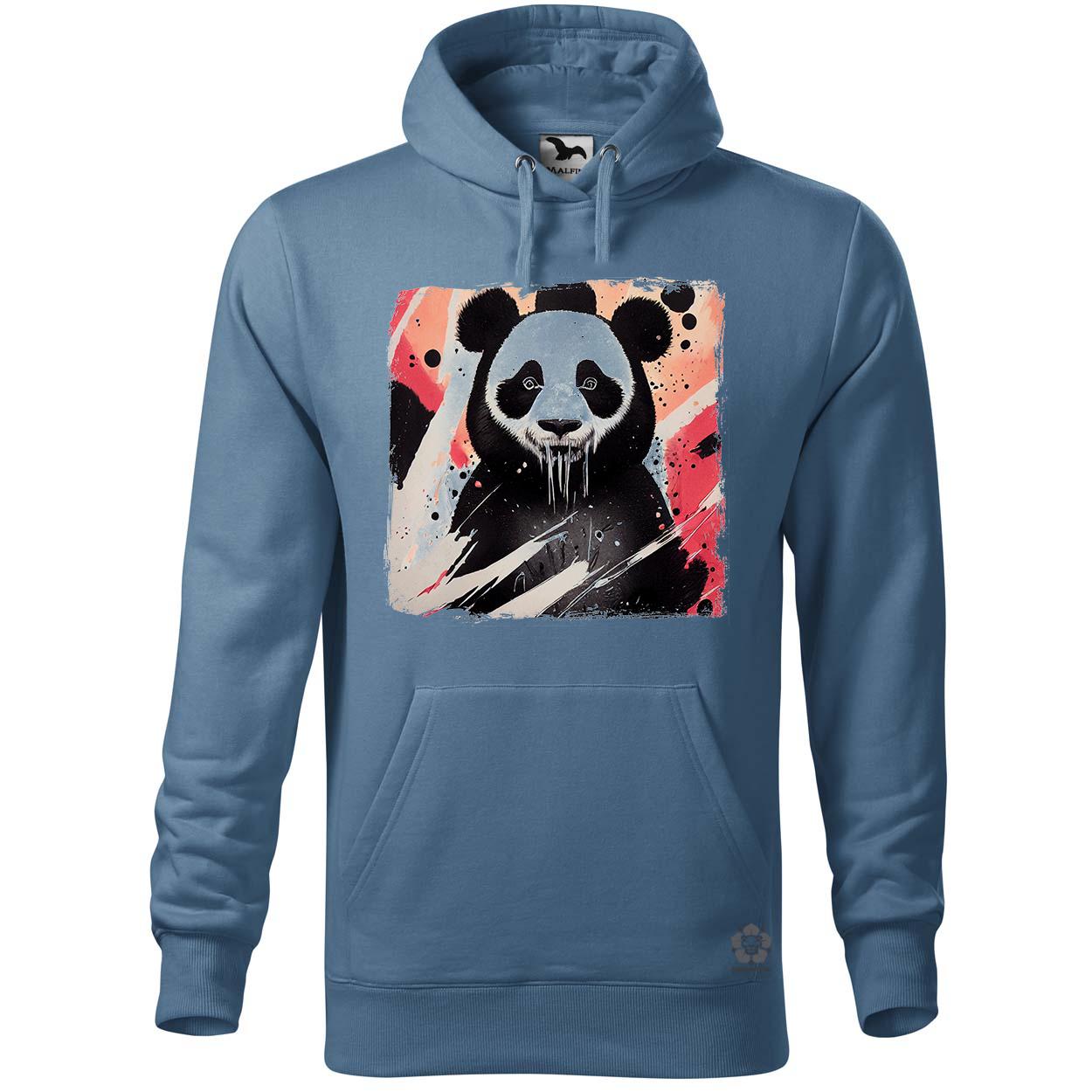 Színes panda egyedi  pulóver 